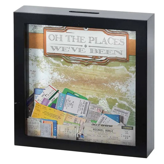 Oh the Places Ticket Keepsake Box