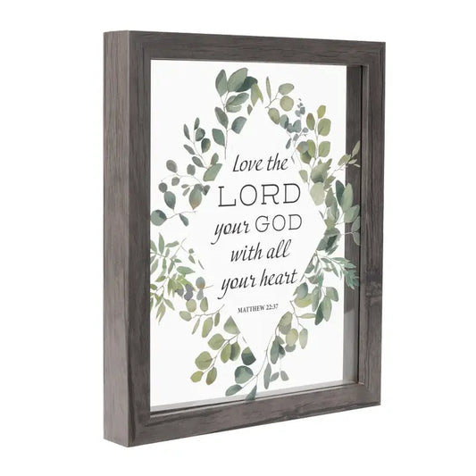 Matthew 22:37 Framed Art