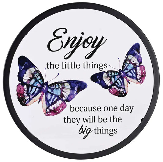 "Enjoy the Little Things" Framed Art