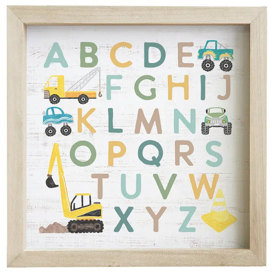 ABC Vehicles Wall Decor